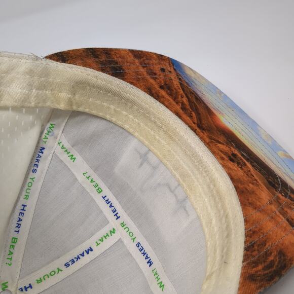 Idaho Heartbeat Snapback Trucker Hat Multicolor One Size Adjustable Embroidered - Picture 8 of 9